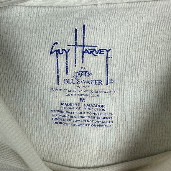 Guy Harvey Original T Shirt Mens M Chest Pocket Wildlife Graphic By Aftco 2010 - Picture 4 of 8